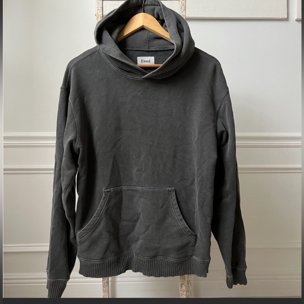 ELWOOD Hoodie |Vintage Grey Size S